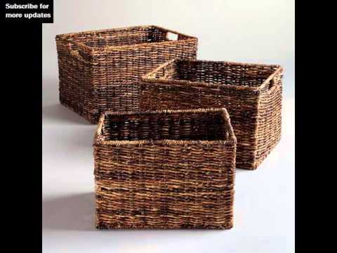 Wicker Basket | Collection Of Woven Basket And Wicker Basket