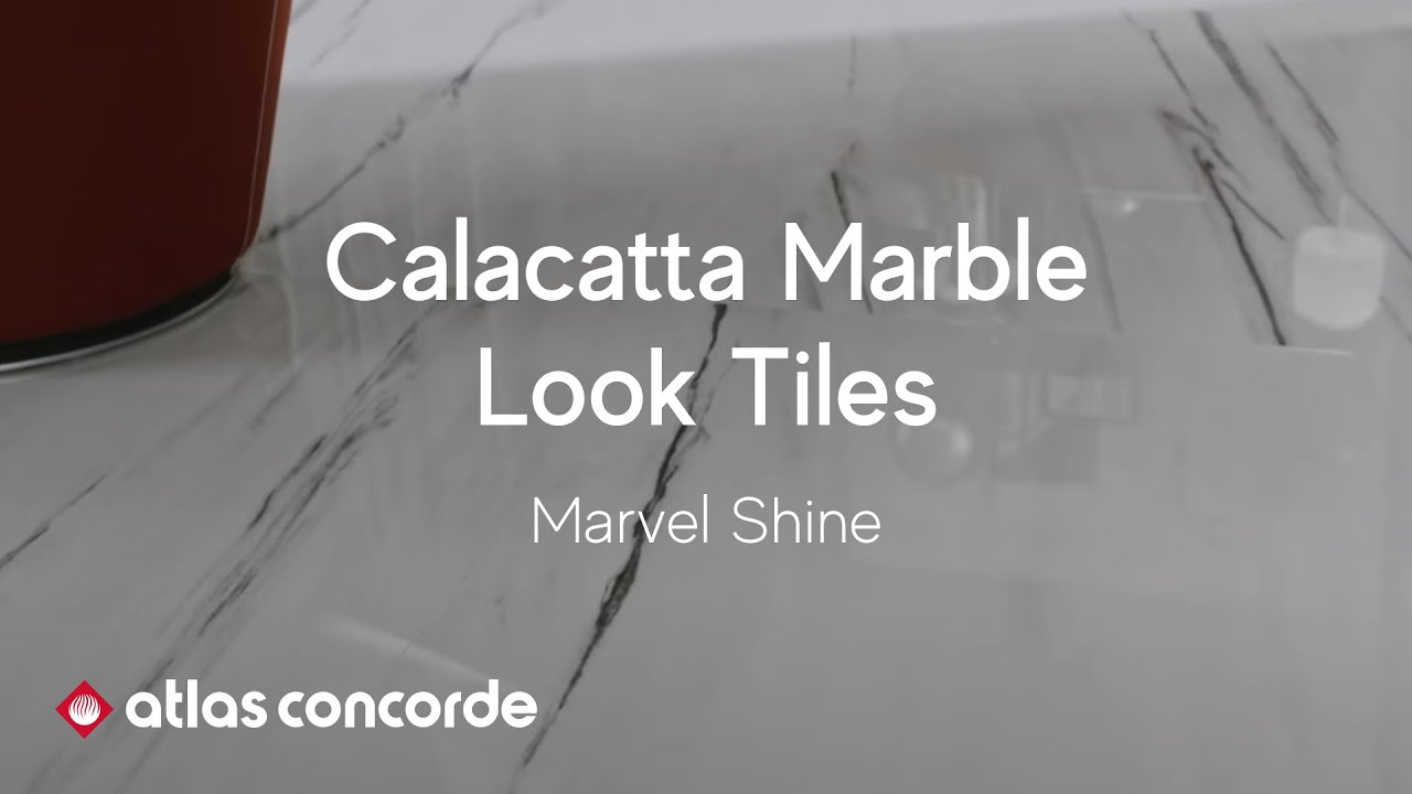 White Marble Look Tiles | Marvel Shine by Atlas Concorde