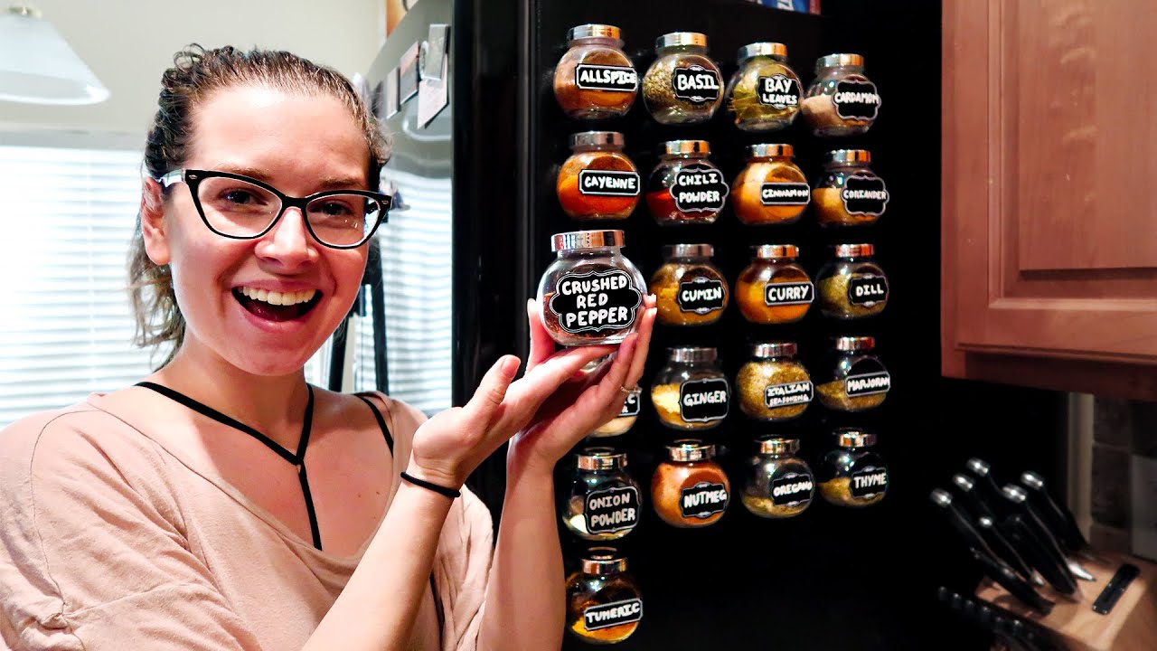 EASY DIY MAGNETIC SPICE JAR TUTORIAL