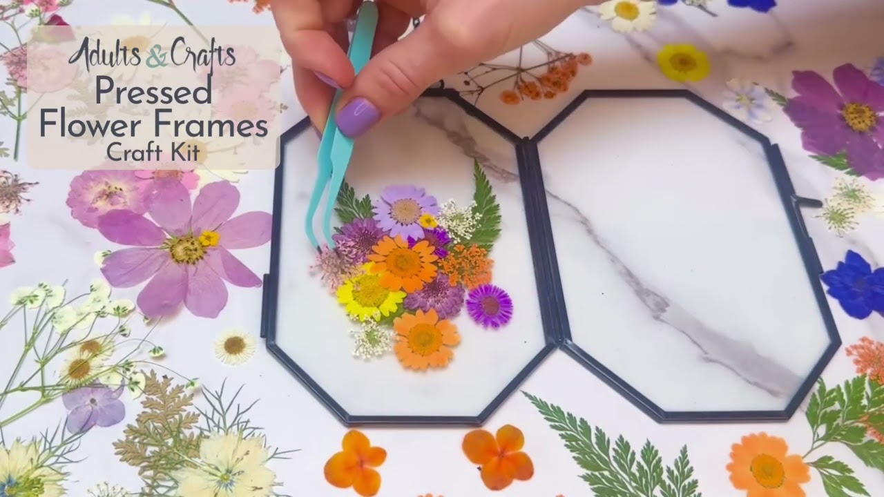 DIY Pressed Flower Frame Craft Kit