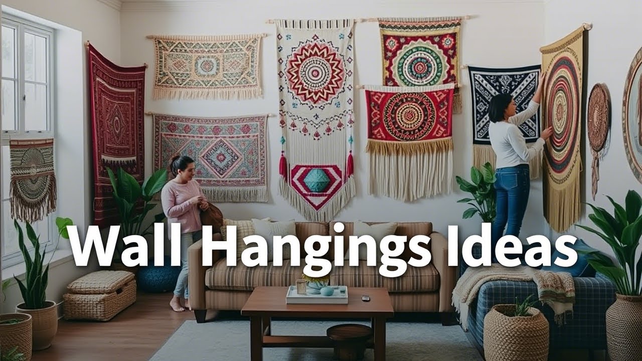 Woven Tapestry Wall Hangings for Boho Chic