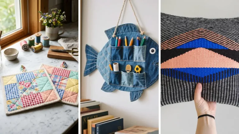 15 Beginner Sewing Projects for Home Decor You Can Finish Today