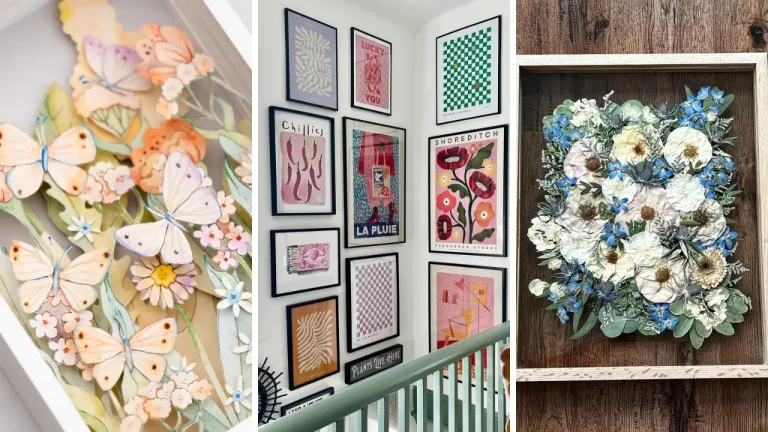 25 DIY Wall Art Ideas for Living Room That Cost Under $20