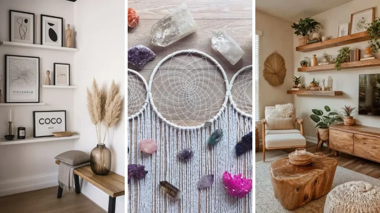 20 Easy DIY Wall Decor Ideas Bedroom (Boho, Modern, Minimal)