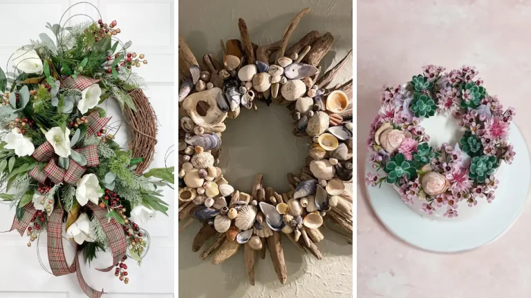 25 DIY Wreath Ideas for Front Door (Every Style and Season)