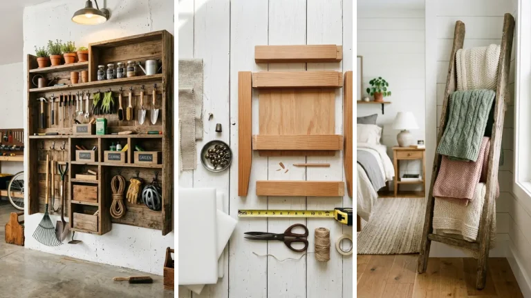 15 Handmade Storage Solutions for Every Room in the House