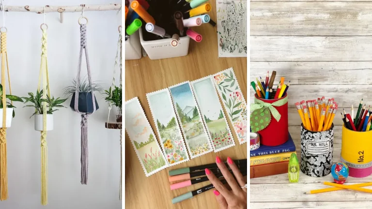 20 Home Craft Projects You Can Finish in Under an Hour