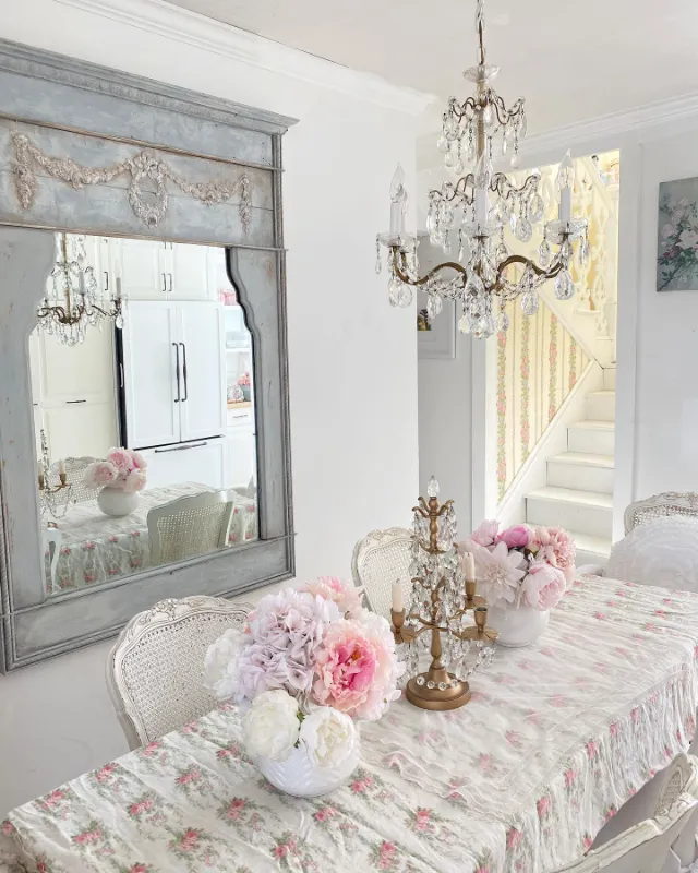 Beaded Chandelier Upgrade