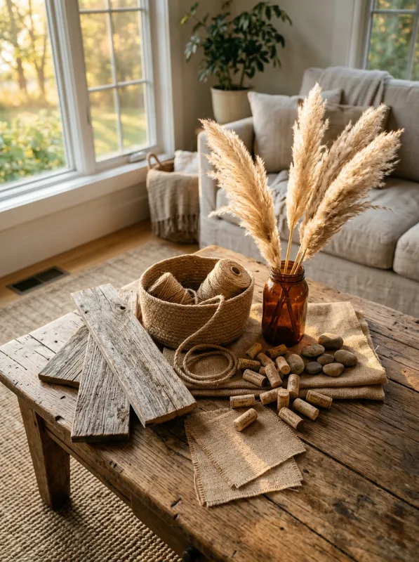 Best Natural and Recycled Materials for Budget Home Decor