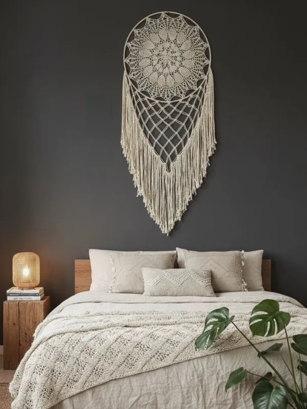 Boho Macrame Wrapped