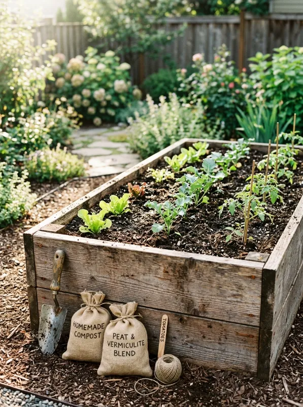 Budget-Friendly Soil Mix for Your Raised Bed