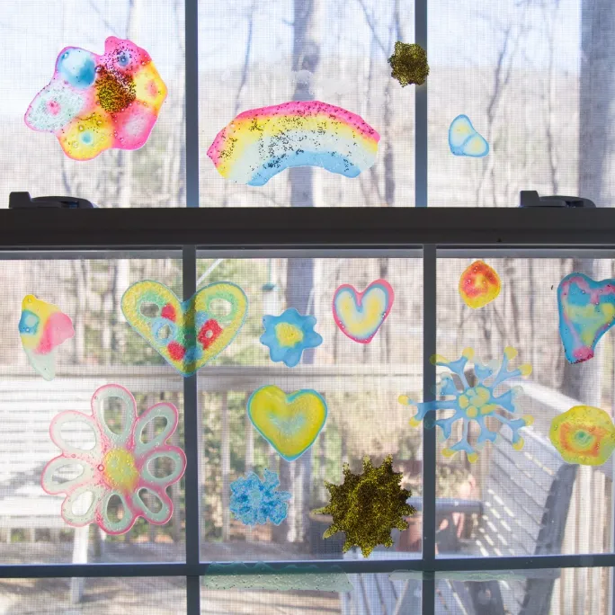 Cheerful Window Clings