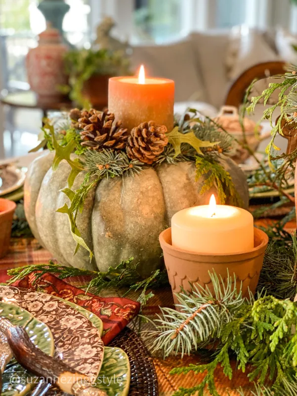 Cinnamon Stick Candle Holders