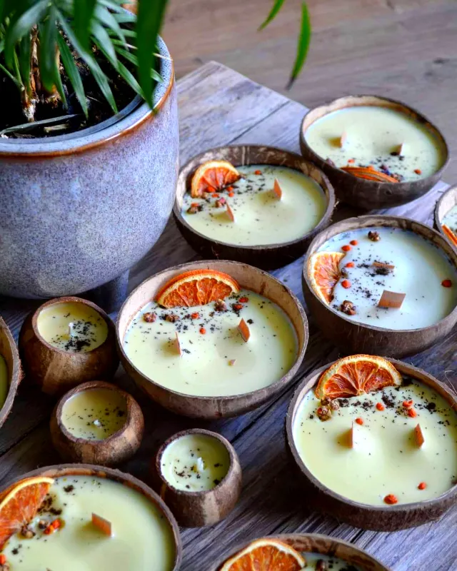 Citrus Fruit Shell Natural