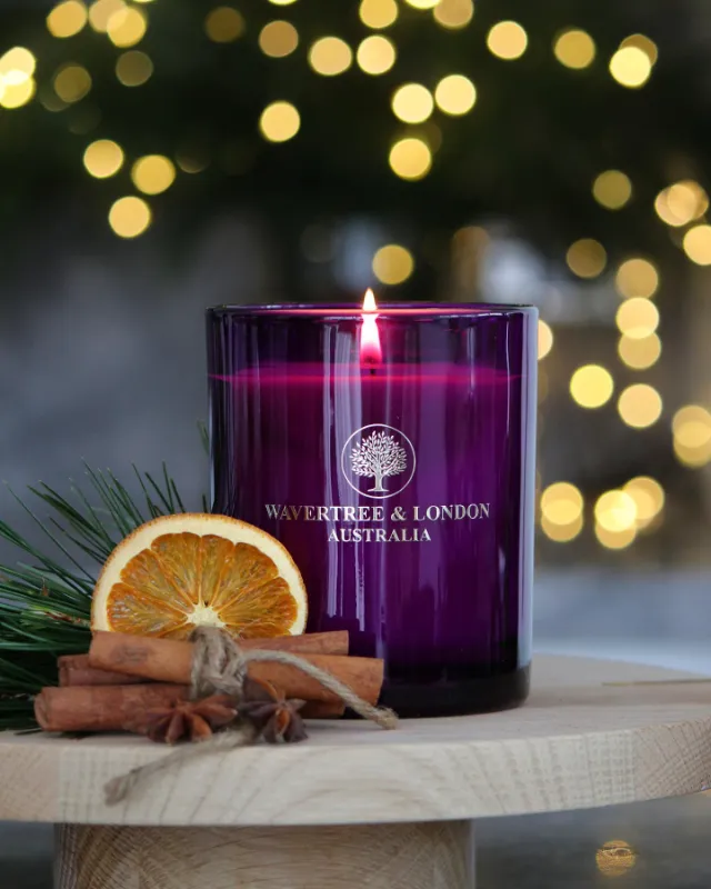 Citrus Peel Candle Holders