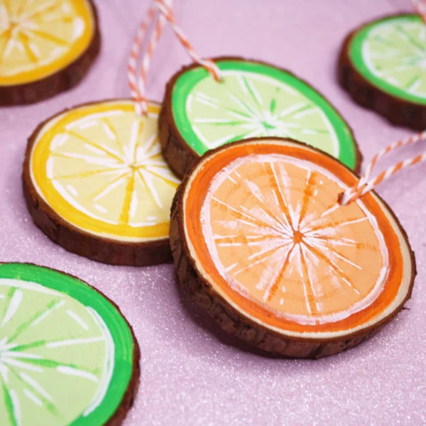 Citrus Slice Ornaments