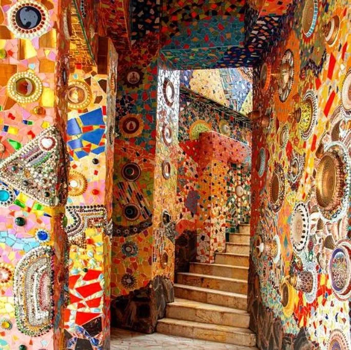 Colorful Mosaic Tabletop