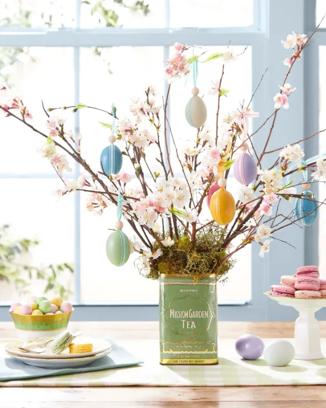 Colorful Tissue Paper Eggs