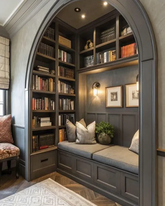 Cozy Reading Nook Corner