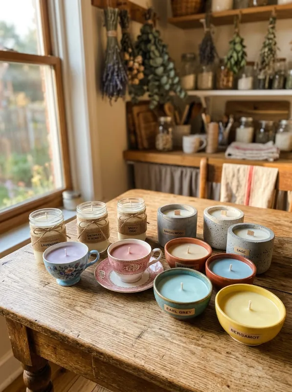 Creative Ideas for Your Homemade Soy Candles