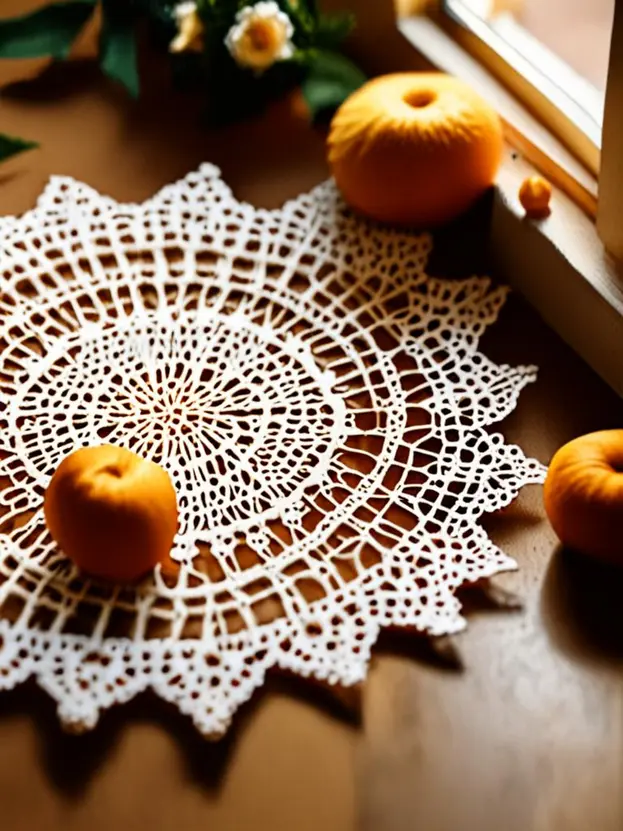 Crochet Doily Art