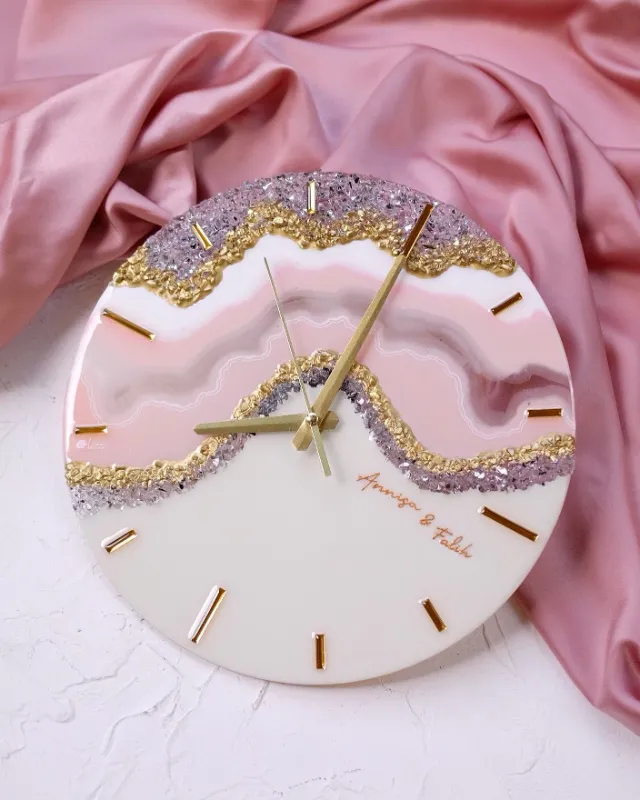 Crystal Clock Face
