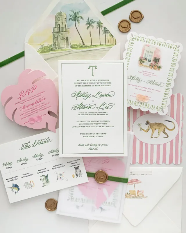 Custom Wedding Invitations