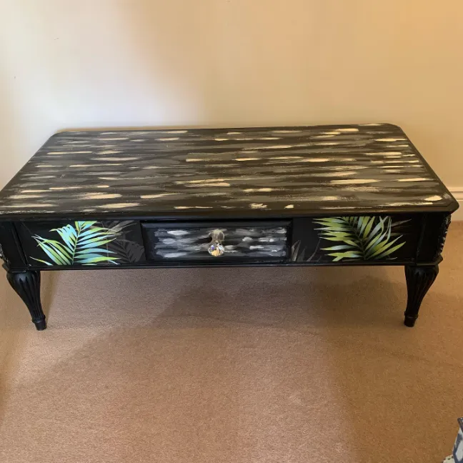 Decoupage Coffee Table