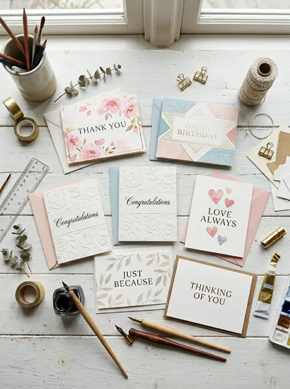 Design Principles That Make Homemade Greeting Cards Look Professional