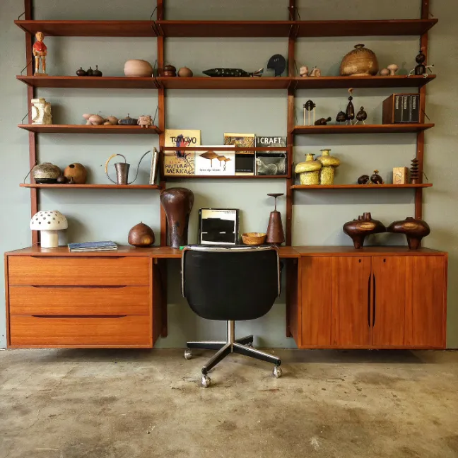 Drawer Wall Shelving System