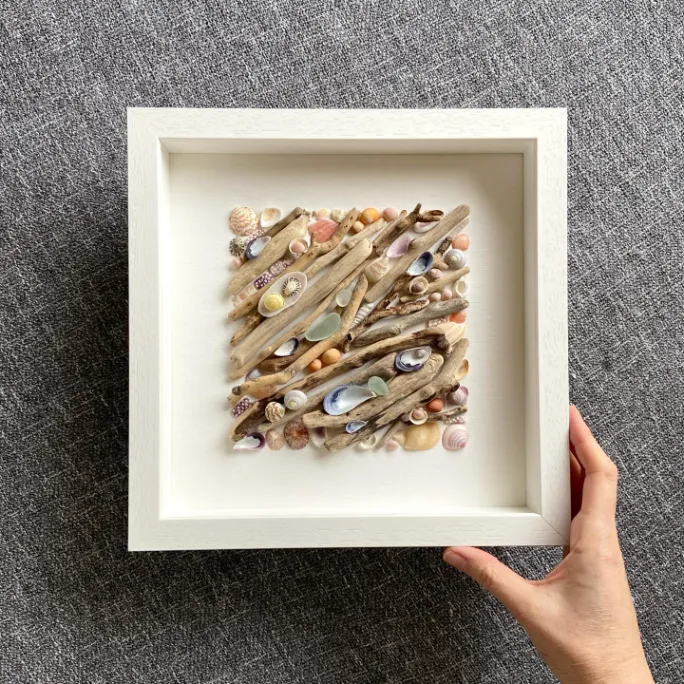 Driftwood Mirror Frame