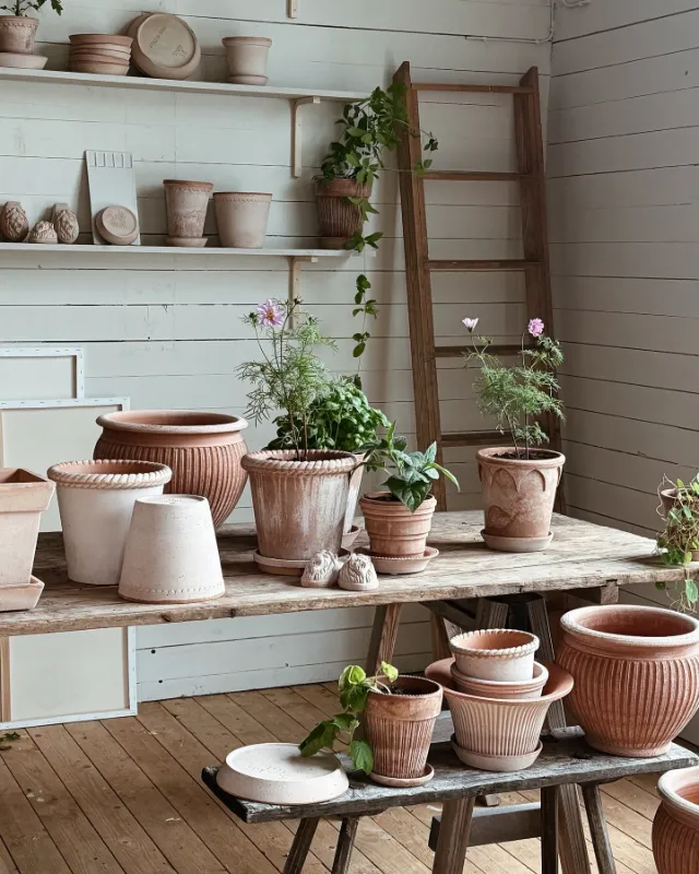 Earthy Terracotta Pot Beauty