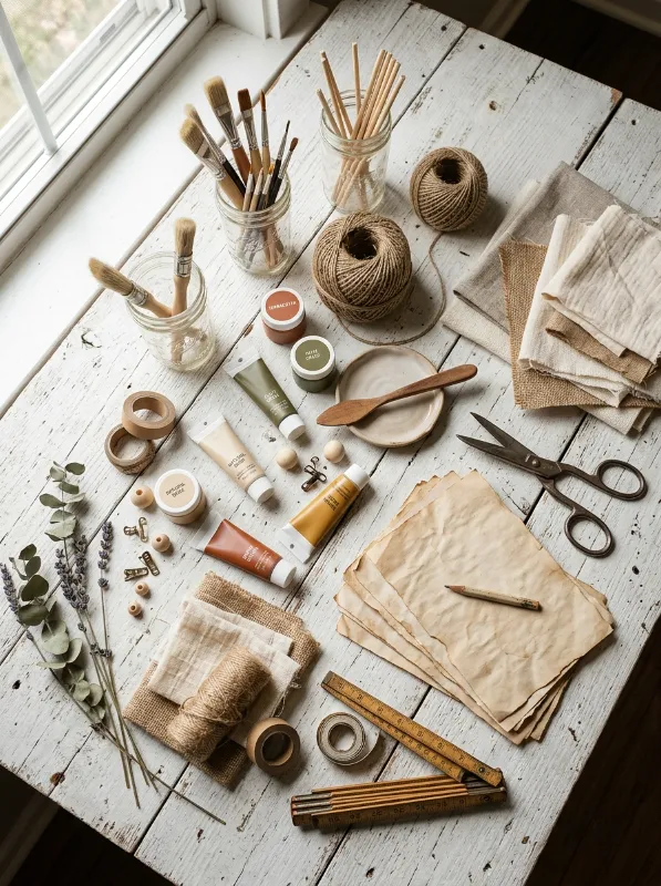 Essential Budget-Friendly Supplies for Handmade Home Decor