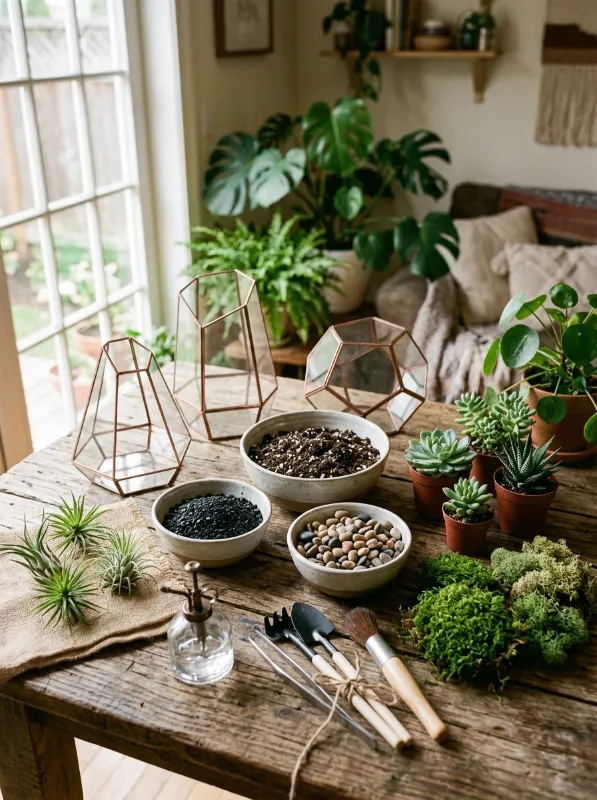 Essential Materials You'll Need for Your First Terrarium
