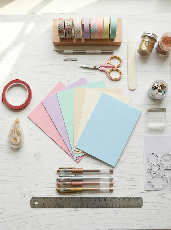 Essential Supplies for Professional-Looking Homemade Cards