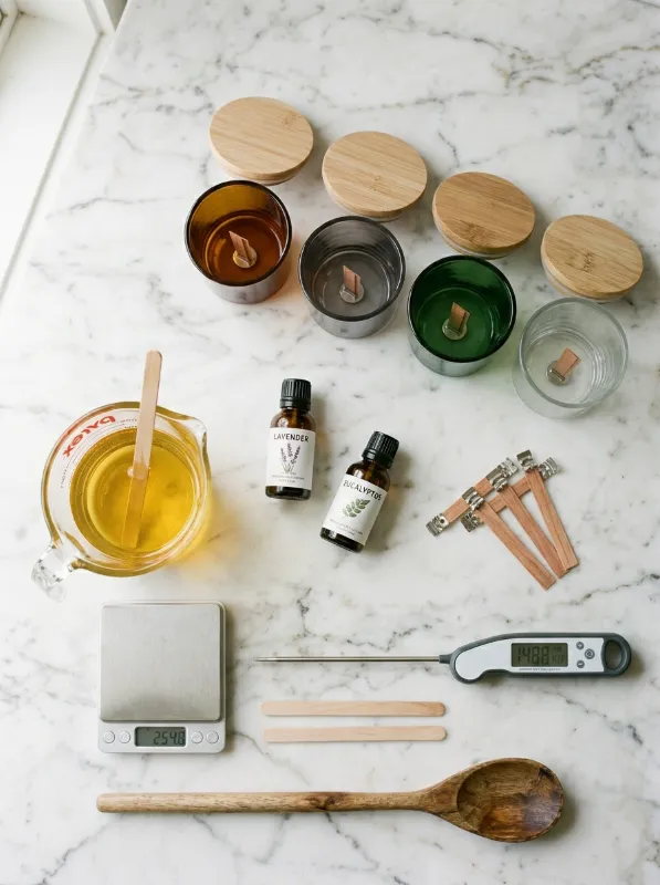 Essential Supplies You Need to Make Scented Candles With Essential Oils