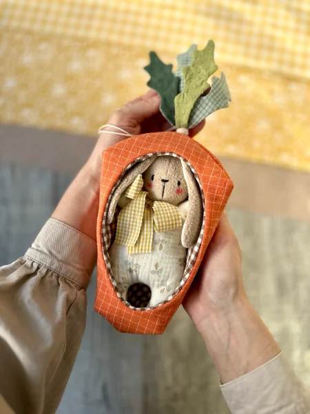 Fabric Bunny Decorations