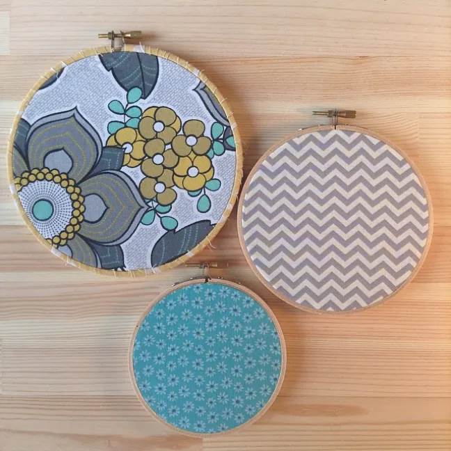 Fabric Hoop Collection