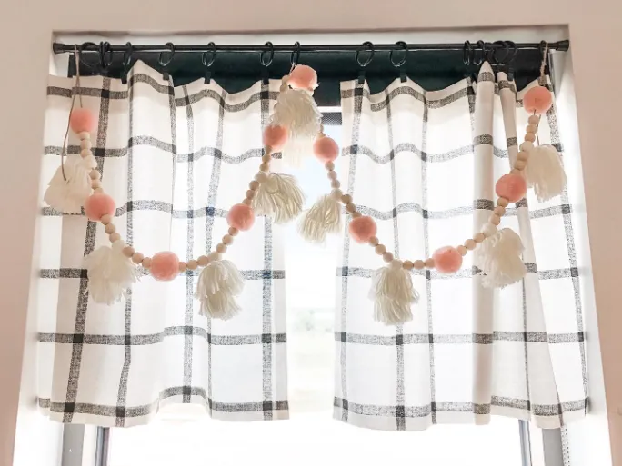 Fabric Tassel Garland