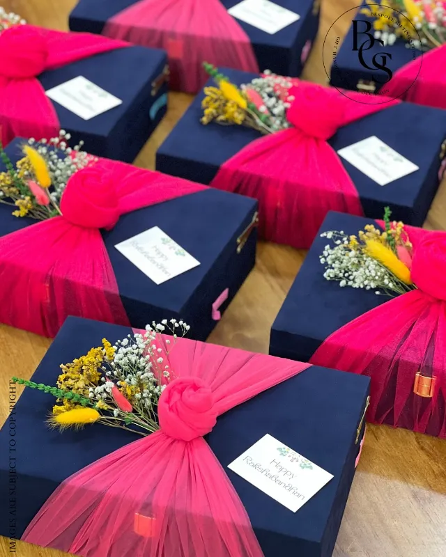 Fabric-Wrapped Storage Boxes