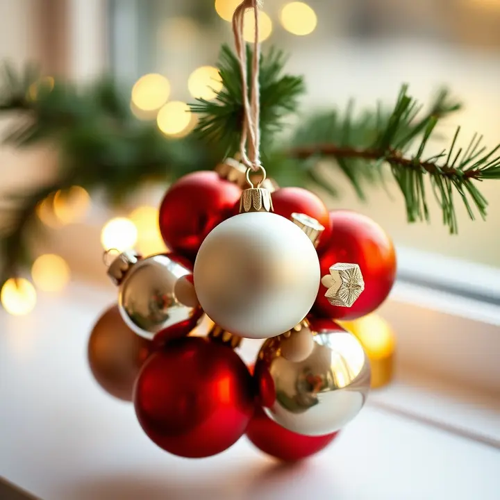 Festive Ornament Cluster