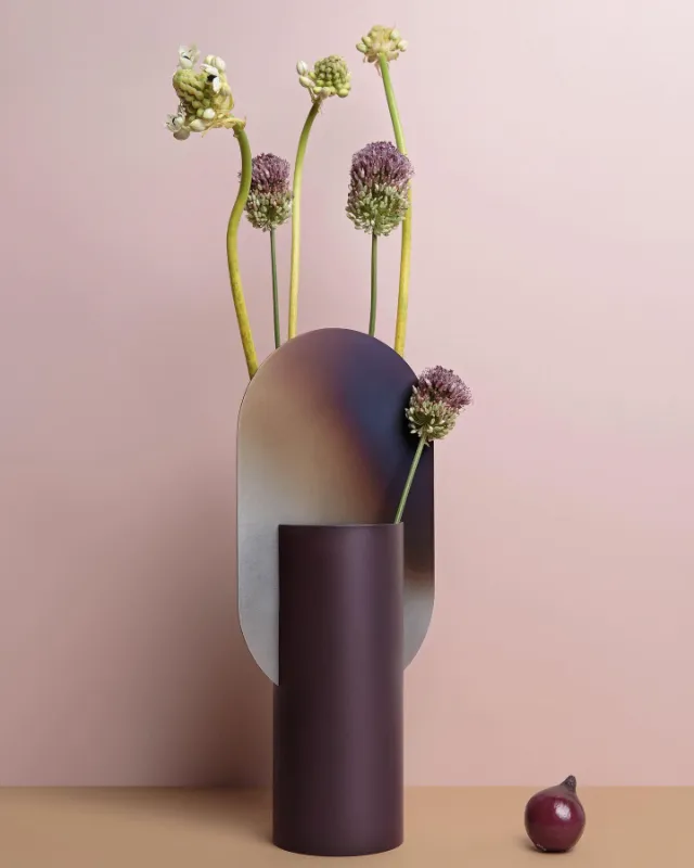 Geometric Metal Sculpture