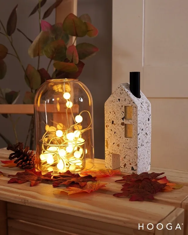 Glowing Mason Jar Luminaries