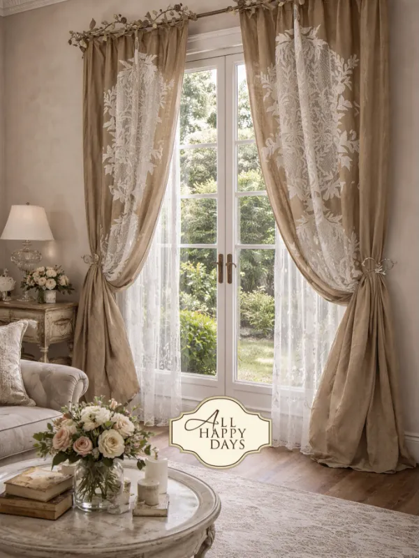 Gorgeous Fabric Curtain Tiebacks