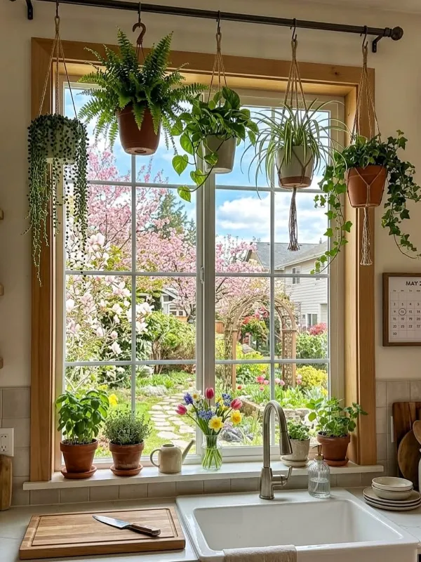 Hanging Planter Shelf