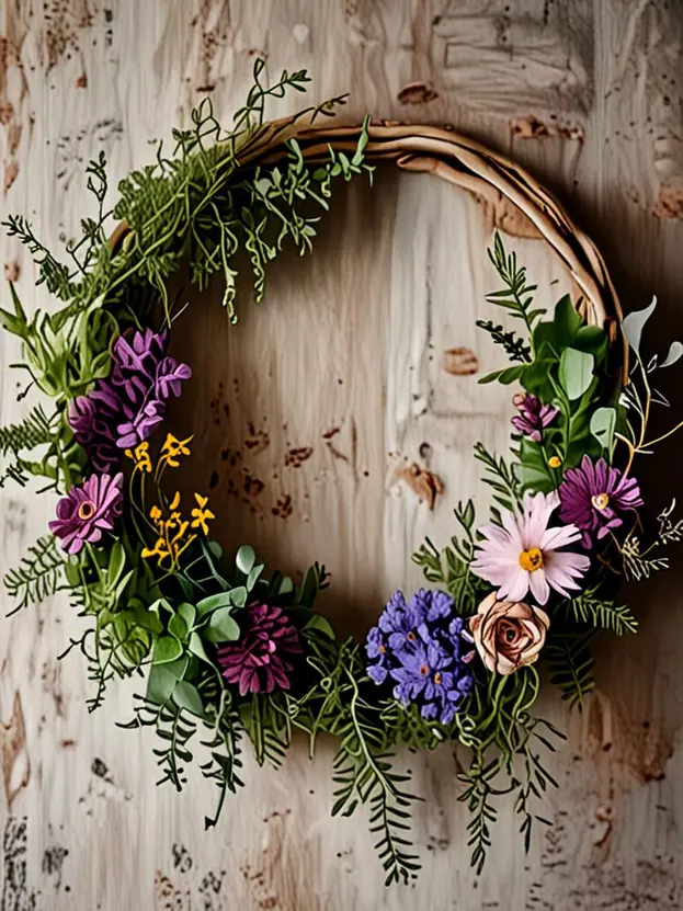 Herb Garden Aromatic Circle