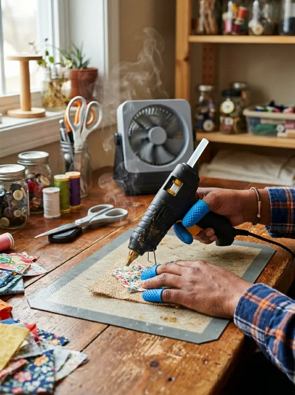Hot Glue Gun Safety Tips Every Crafter Needs