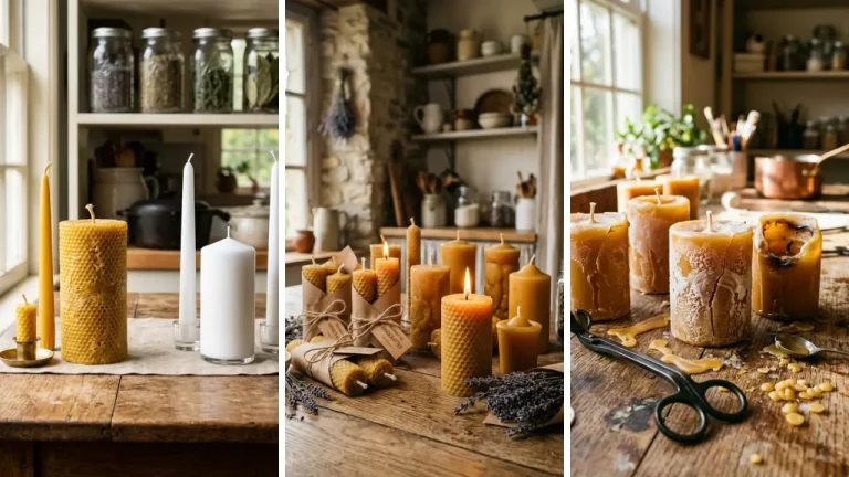 How to Make Beeswax Candles: Natural Paraffin Alternative