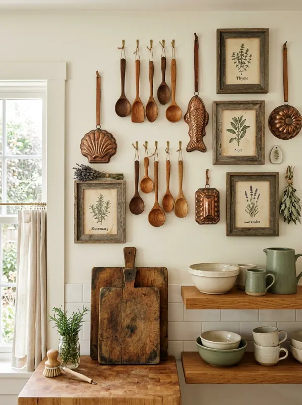 Kitchen and Dining Room Gallery Wall Ideas