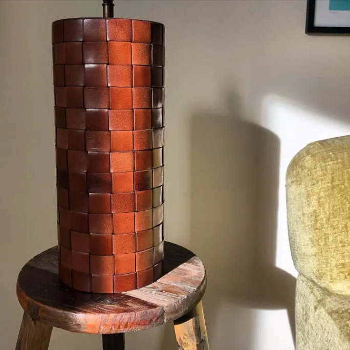 Leather Belt Wrapped